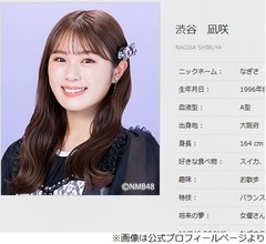NMB48卒業の渋谷凪咲、関西ローカルの番組「よ〜いドン！」卒業心配する声に&hellip;