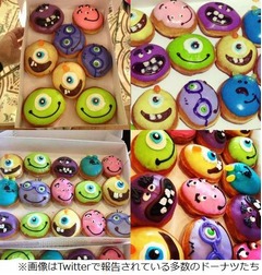 モンスターズ大学のドーナツ、海外クリスピー・クリームの商品に絶賛。