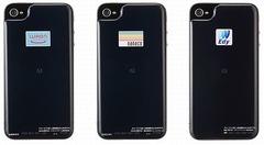 「iPhone 4」に&ldquo;貼る&rdquo;電子マネー、「WAON」「nanaco」「Edy」に対応。