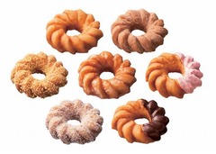 ミスドが素朴＆懐かしドーナツ、「クランツリング」7種類を発売。