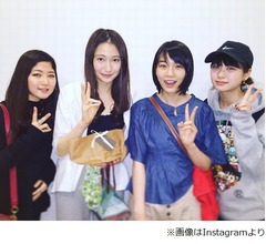 のんら「あまちゃん」GMTの4ショット