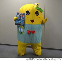 ふなっしーがハリウッド大作に、ゆるキャラ初の実写吹き替え挑戦。