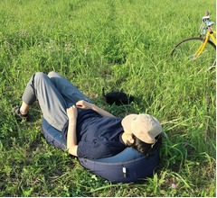 家の外でも&ldquo;人をダメにする&rdquo;クッション