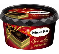 ハーゲン、金粉煌めく贅沢な「抹茶のオペラ」