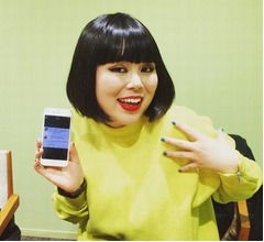 ブルゾンちえみ、米人気歌手の感謝に興奮