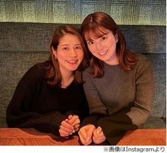 日テレ黒田みゆアナ、同じ大学出身&ldquo;憧れの大先輩&rdquo;永島優美アナと初対面