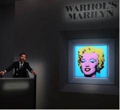 アンディ・ウォーホル作&ldquo;マリリン・モンロー肖像画&rdquo;250億円に