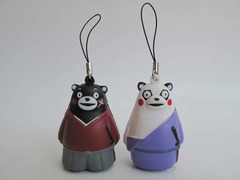 るろ剣&times;くまモンが本当に実現、剣心＆志々雄とのコラボストラップ。