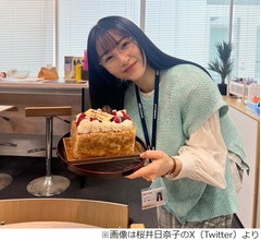 桜井日奈子が28歳の誕生日、ドラマの撮影現場でお祝いしてもらい「嬉しかったです！」