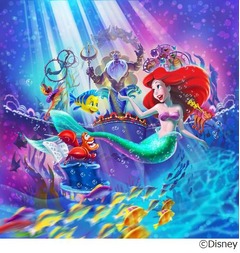 TDSにアリエルの新感覚ショー、「マーメイドラグーンシアター」刷新。