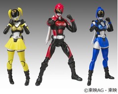 「アキバレンジャー」を商品化、&ldquo;非公認ヒーロー&rdquo;3人がフィギュアに。