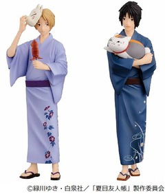 ニャンコ先生抱く田沼要立体化、描きおろしイラストをフィギュアに。