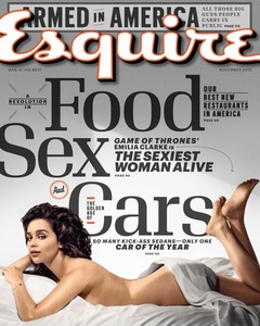 今年の&ldquo;最もセクシーな女性&rdquo;、英人気女優エミリア・クラークが戴冠。