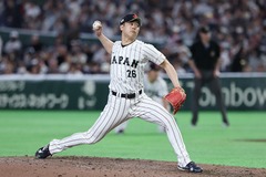 力投する種市　野球