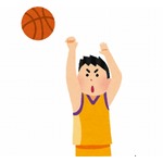 「上手くなる」と全裸でバスケットボール