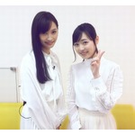 福原遥＆大政絢の姉妹コーデに「天使が2人」