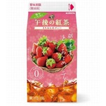 「午後の紅茶」新シリーズ登場、第1弾「春をいただく とちおとめティー」。