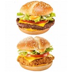 マックが辛いハバネロメニュー、クォーターパウンダー＆チキンフィレオ。