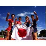 &ldquo;百獣の王&rdquo;武井壮が金メダル、世界マスターズ陸上の4&times;100mリレーで。