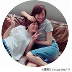 本田翼と大政絢のラブショット、あまりにかわいい2人にファン悶絶。