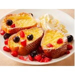 タリーズに新フレンチトースト、ハニーダブルベリーなど2品が登場。