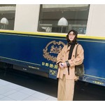 のん「至福」おしゃれ私服で&ldquo;オリエント急行&rdquo;ティータイム報告