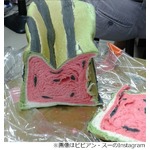 &ldquo;四角いスイカ&rdquo;本当は食パン、台湾のベーカリーで大ヒット中。