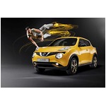 【写真】大幅改良の「ジューク」初公開、ジュネーブモーターショーで。