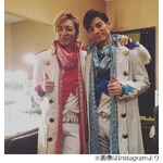 つるの＆野久保が&ldquo;羞恥心&rdquo;姿、上地雄輔の結婚式に当時の衣装で。