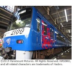 京急にオプティマス司令官号、「トランスフォーマー」新作公開記念で。