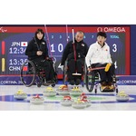 久々大舞台、流れ取り戻せず＝修正誓う小川と中島―カーリング混合複〔パラリンピック〕