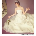 みるきーのウェディングドレス姿に絶賛「旦那様になる人が羨ましい！」。