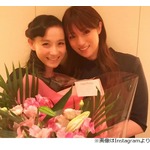 &ldquo;18年来の親友&rdquo;深キョン＆篠原、仲良しな2人