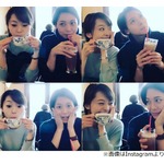 相武紗季、キュートな仲良し姉妹2ショット