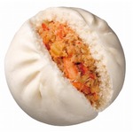 贅沢素材の「ズワイガニまん」、ローソンが鳥取県境港産使い商品化。