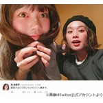 筧美和子と実姉の2ショットに「美人姉妹！」