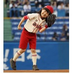 星蘭ちゃん「長嶋さんが好き」、セ・パ交流戦開幕戦の始球式に登板。