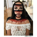 &ldquo;輪切り&rdquo;メイクの女性に驚きの声