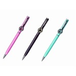 「ミスド&times;ABISTE」コラボペン、ポン・デ・リング型のチャーム付き。