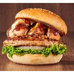 フレッシュネス、肉厚の大ぶり生どんこ1.5個分の&ldquo;椎茸バーガー&rdquo;