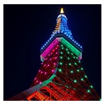 東京タワーが&ldquo;侍ジャパンWBC優勝&rdquo;祝福ライトアップ