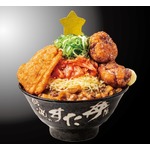 「超ニンニクツリーすた丼」腹ぺこクリぼっちに素敵な聖夜を