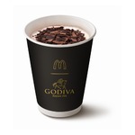 マック&times;ゴディバ、コラボ初の「ホットチョコレート」