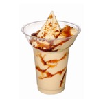 「なめらかプリンパフェ」のプリン量が倍に