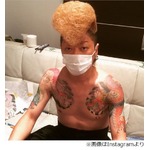 綾小路翔の乳首にファンが反応、金髪リーゼントに&ldquo;タトゥー&rdquo;だけど&hellip;。