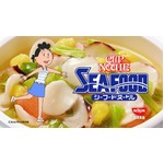 サザエさん&times;シーフードヌードル「夏はシーフードでございま〜す♪」