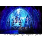 米国にアナ雪新アトラクション、ボートに乗りアレンデール王国など進む。