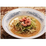 贅沢スープ「黄金雲丹冷し麺」、揚州商人が店舗ごとの数量限定で販売。