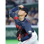 先発の山本　野球
