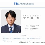 安住紳一郎アナ、ビッグモーターの街路樹枯死疑惑に「どうも社会の倫理から逸脱」